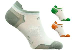 Koslan socks No-show light (Set of 2 pairs) - 75% organic cotton
