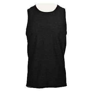 Men's 100% Merino Wool Sleeveless Shirt – Relaxed Fit, 190gsm Jersey