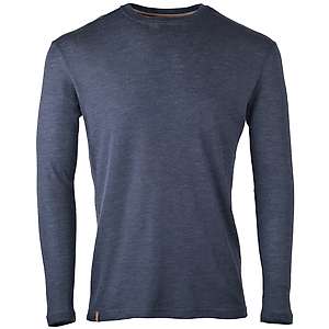 Men's long sleeve relaxed fit top Ural - 50% merino / 50% Tencel