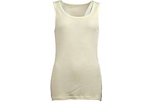 Women's sleeveless slim fit top Altai - 100% extra fine merino